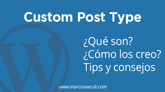 Custom Post Type WordPress